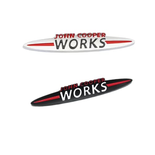 Mini JCW Emblem Sticker John Cooper Works Adhesive Car Emblem Cooper S Badge