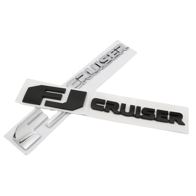 Emblem for FJ Offroad Cruiser FJ Badge JDM FJ Logo