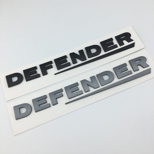 Defender Emblem for Land Rover Defender Trunk Badge Defender Fender Emblem