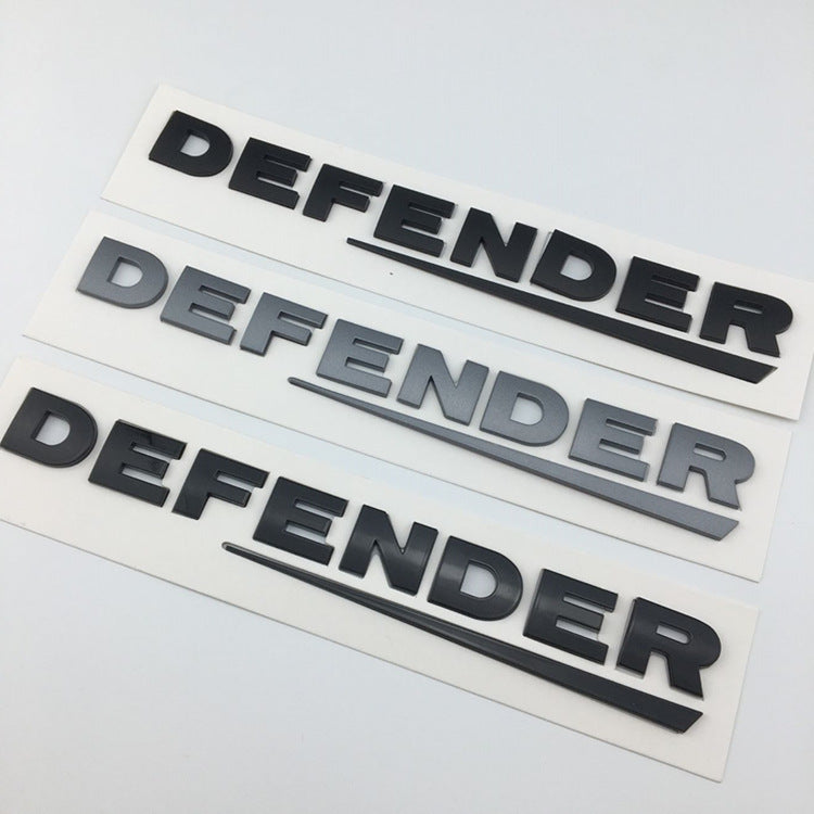 Defender Emblem for Land Rover Defender Trunk Badge Defender Fender Emblem