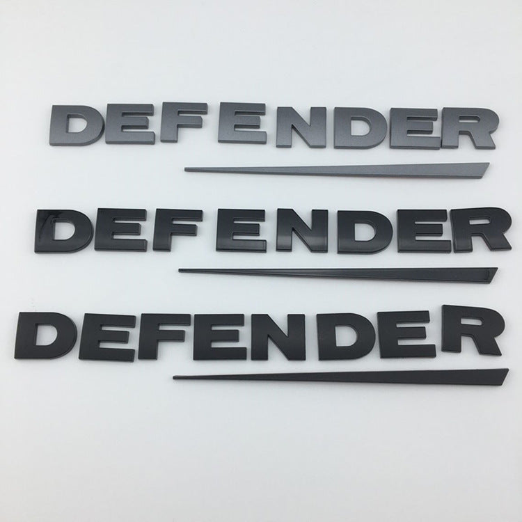 Defender Emblem for Land Rover Defender Trunk Badge Defender Fender Emblem