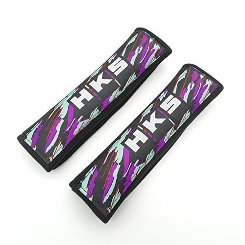 A Pair (2PCS) JDM Seat Belt Pad Seat Belt Cushion JDM Racing Car Seat Belt Shoulder Pad