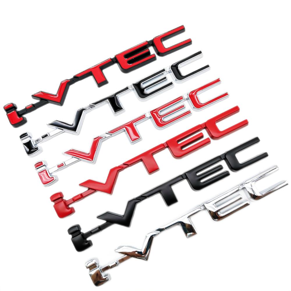 i-VTEC Car Emblem JDM VTEC Car Decal Emblem