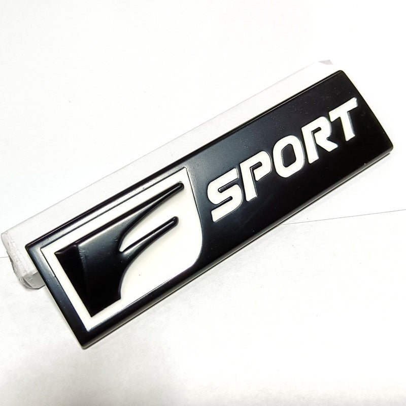 F-Sport Car Emblem Decal for Lexus RC-F IS-F LC500 F-Sport Racing Car Badge Emblem