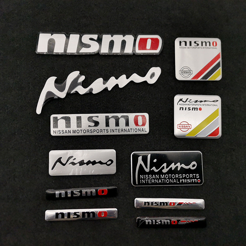 Nissan Nismo Badge Nismo Trunk Decals