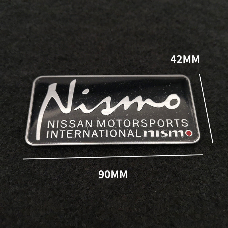Nissan Nismo Badge Nismo Trunk Decals