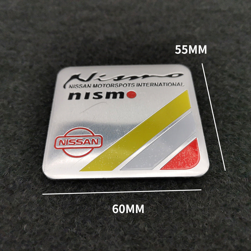 Nissan Nismo Badge Nismo Trunk Decals