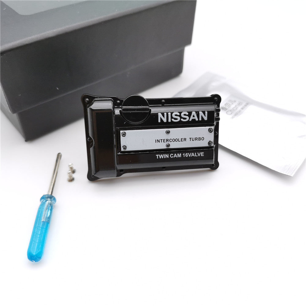 Car Perfume Vent Fragrance Air Freshener Nissan Engine Valve Cover