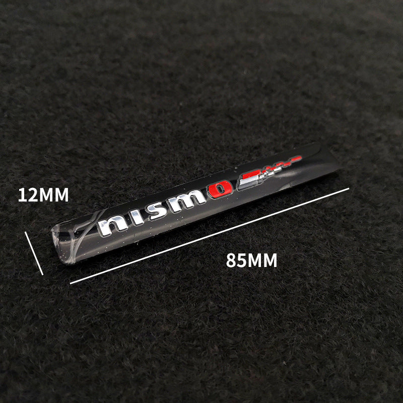 Nissan Nismo Badge Nismo Trunk Decals