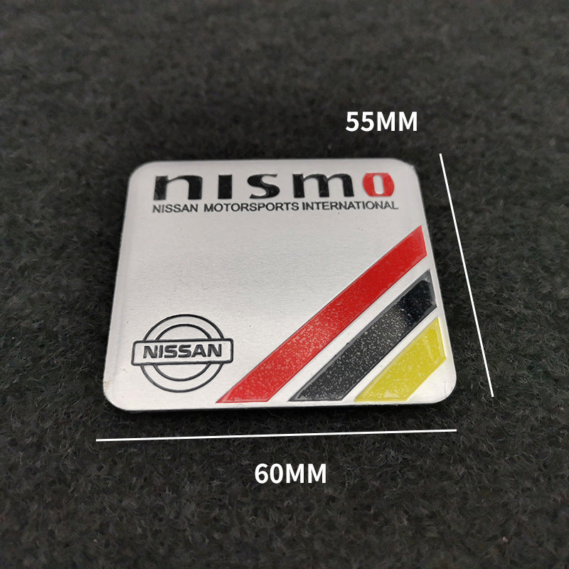Nissan Nismo Badge Nismo Trunk Decals