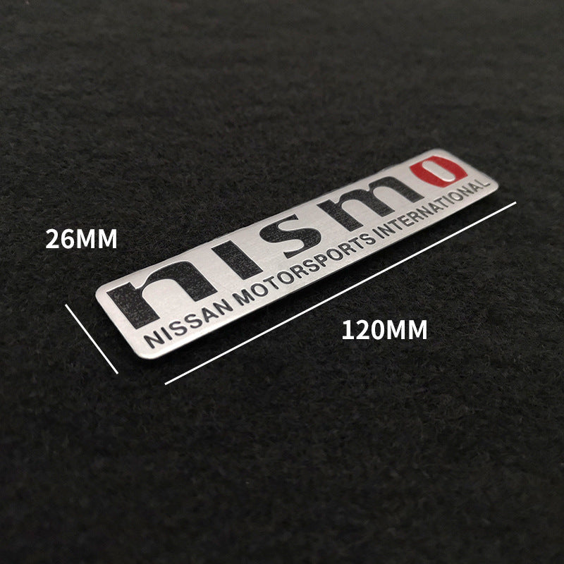 Nissan Nismo Badge Nismo Trunk Decals
