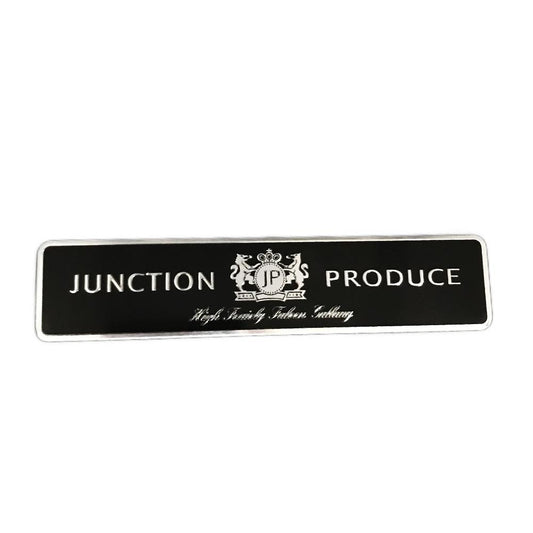 Junction Produce Car Emblem Junction Produce Car Decals Badge