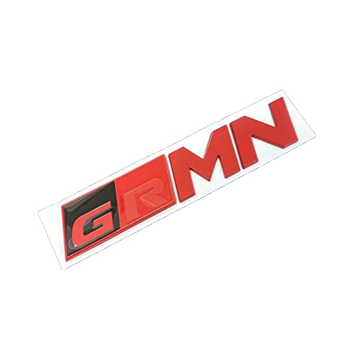 GR Racing Car Badge Trunk Emblem