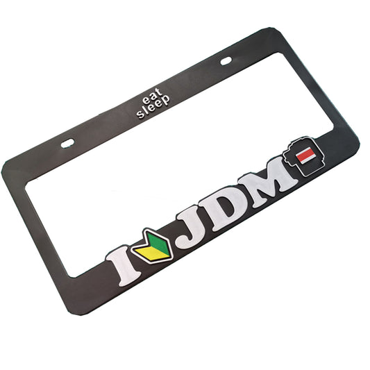 2PCS (A Pair) Japanese License Plate Frame JDM License Plate Frame