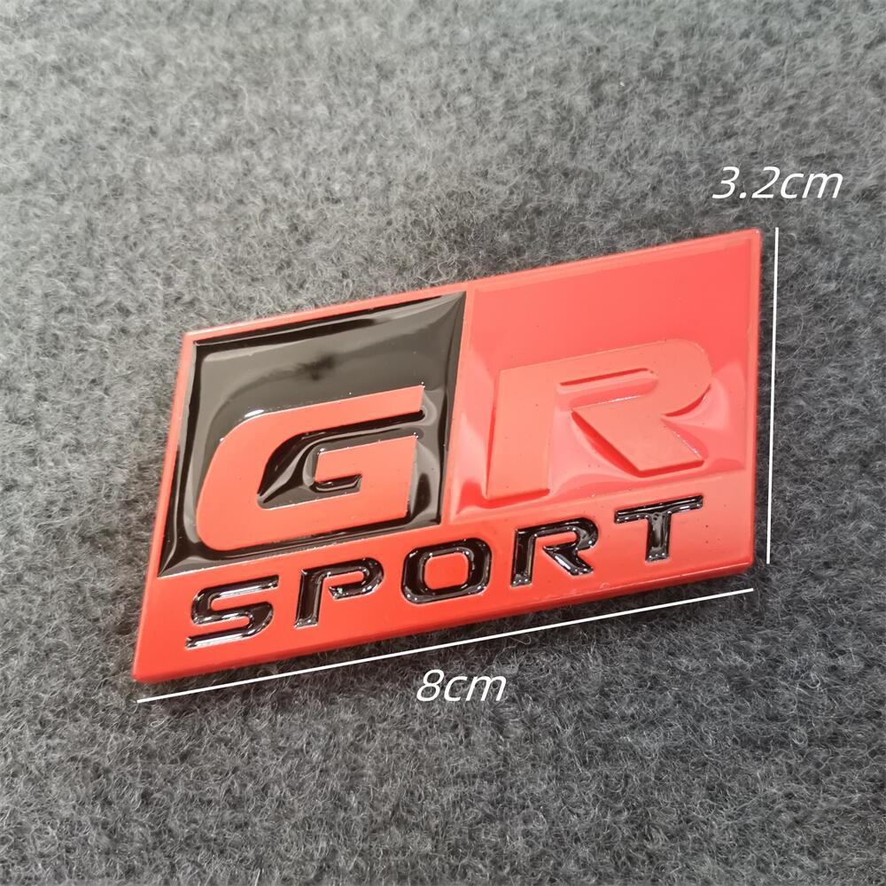 Toyota GR Racing Badge Trunk Emblem