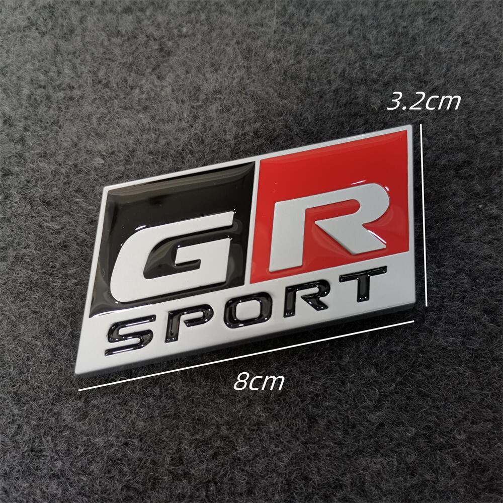 Toyota GR Racing Badge Trunk Emblem