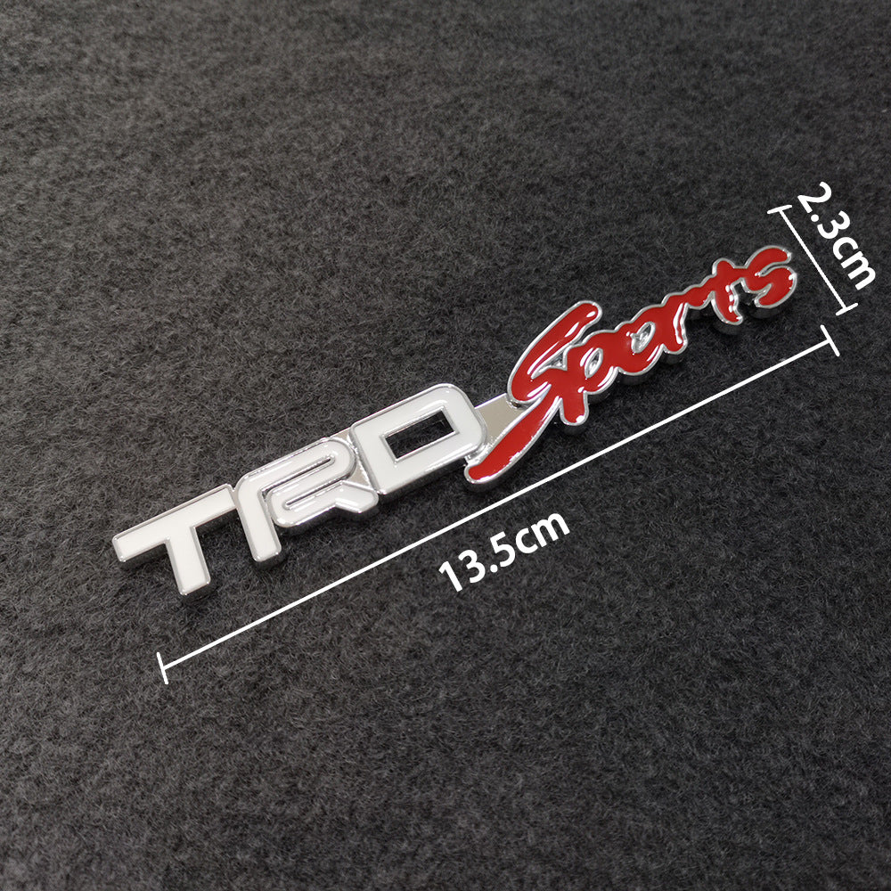 Toyota TRD Badges Emblems