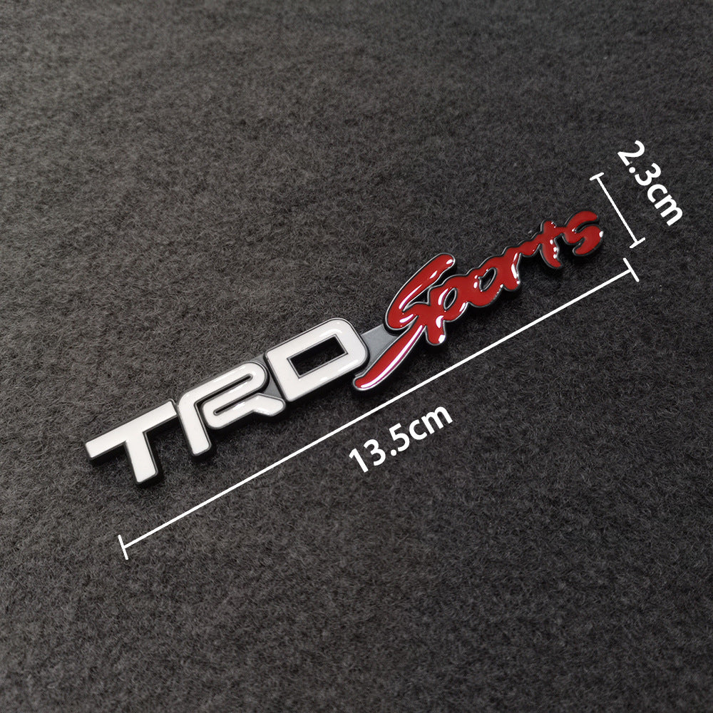 Toyota TRD Badges Emblems