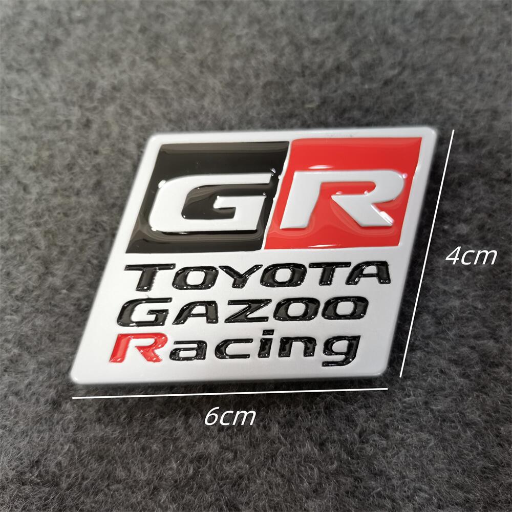 Toyota GR Racing Badge Trunk Emblem