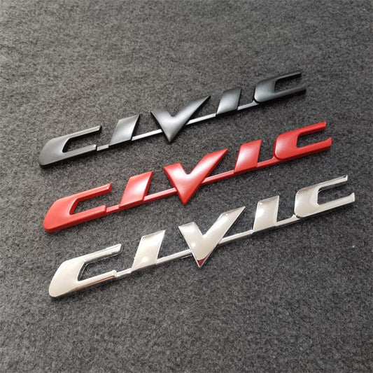 Honda Civic Badge Trunk Emblem