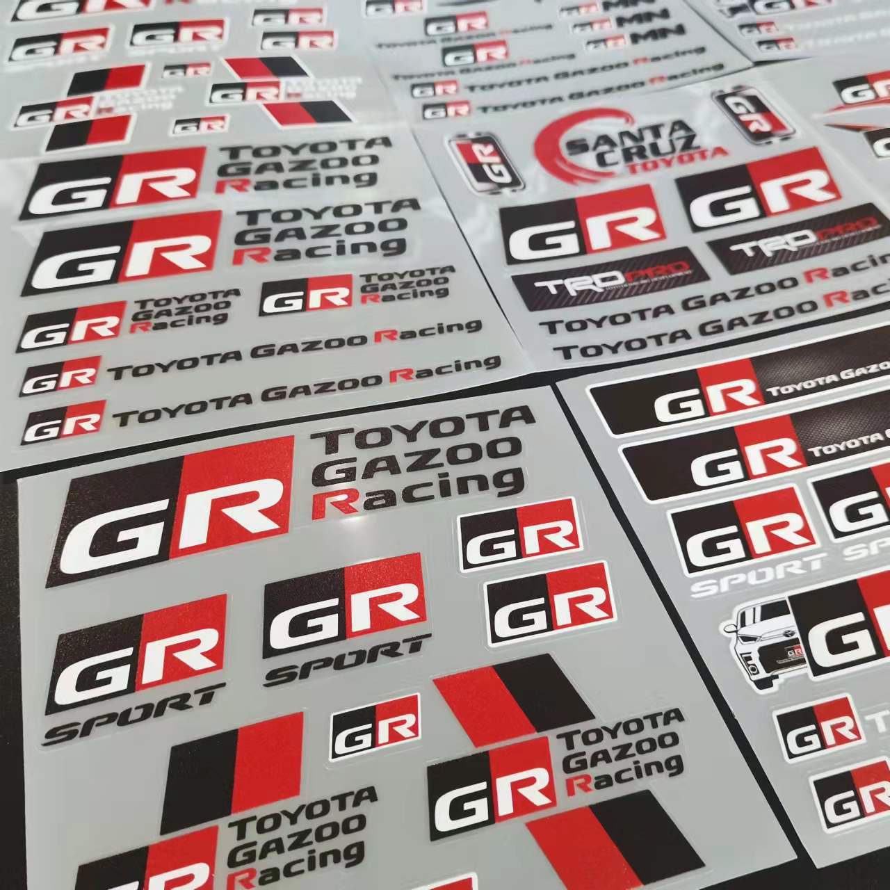 Toyota GR Gazoo Racing Stickers Decals – Richard