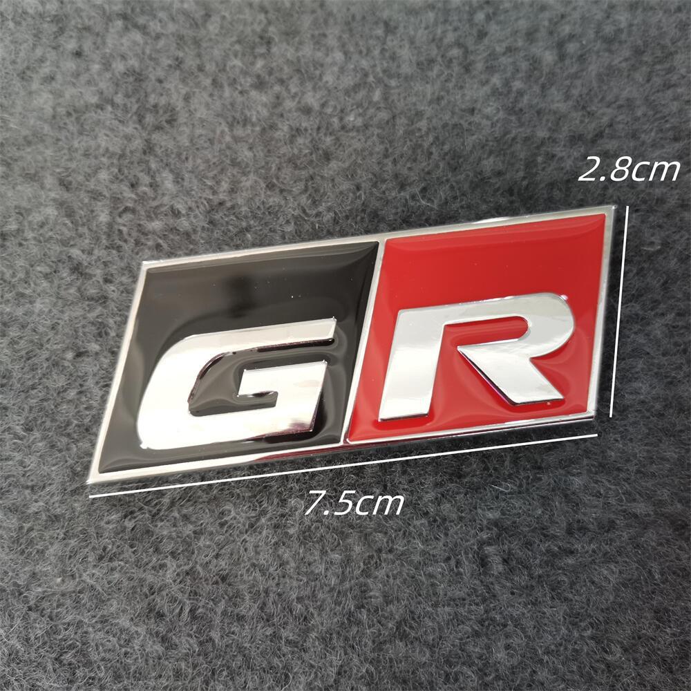 Toyota GR Racing Badge Trunk Emblem