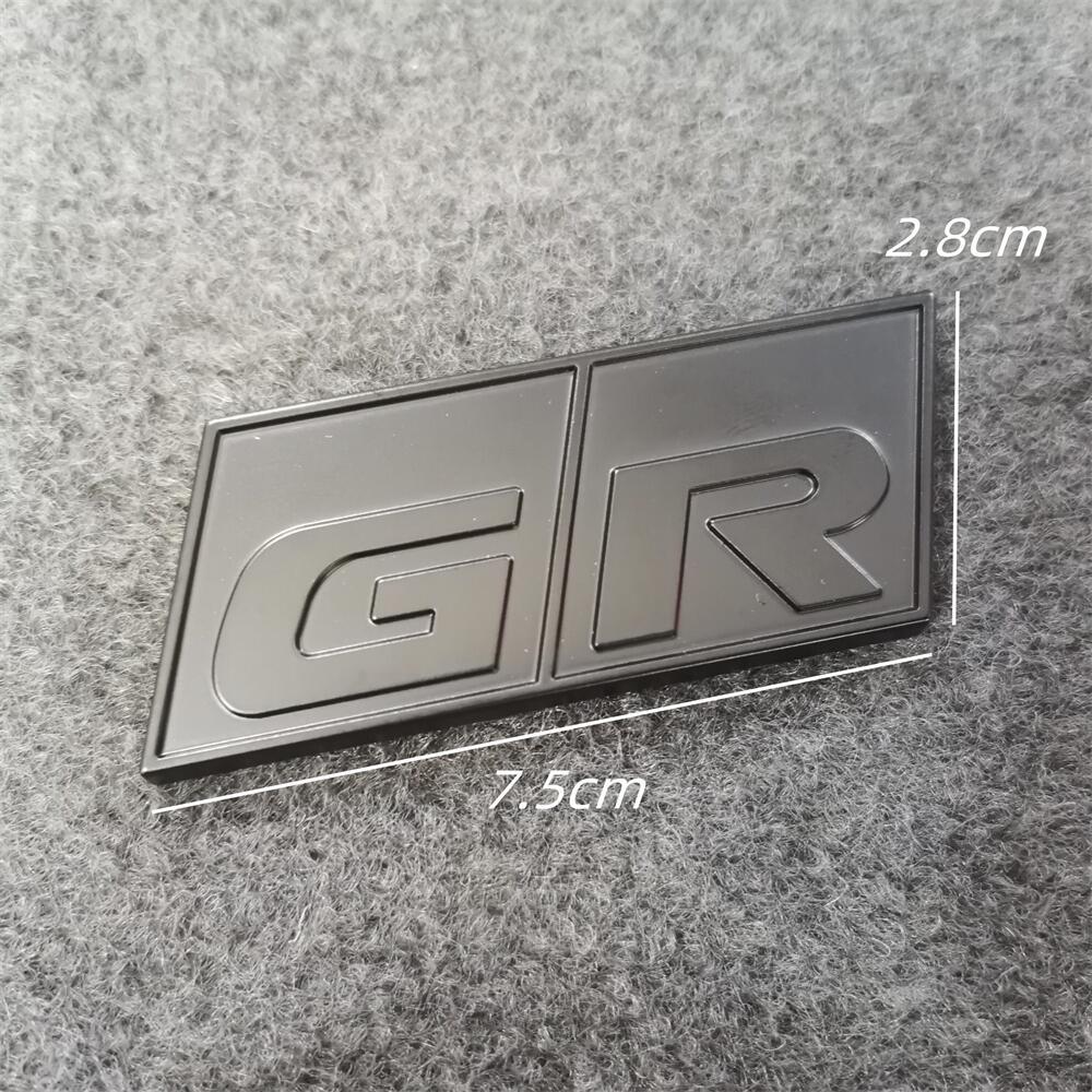 Toyota GR Racing Badge Trunk Emblem