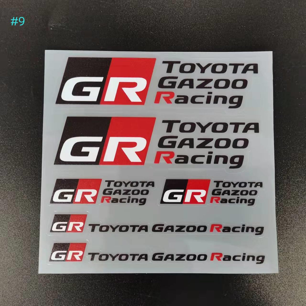 Gazoo Racing Graphics Toyota GR Gazoo Racing Stickers Decals – Richard