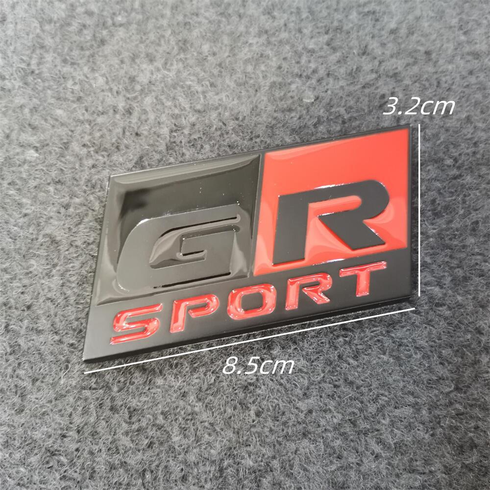 Toyota GR Racing Badge Trunk Emblem