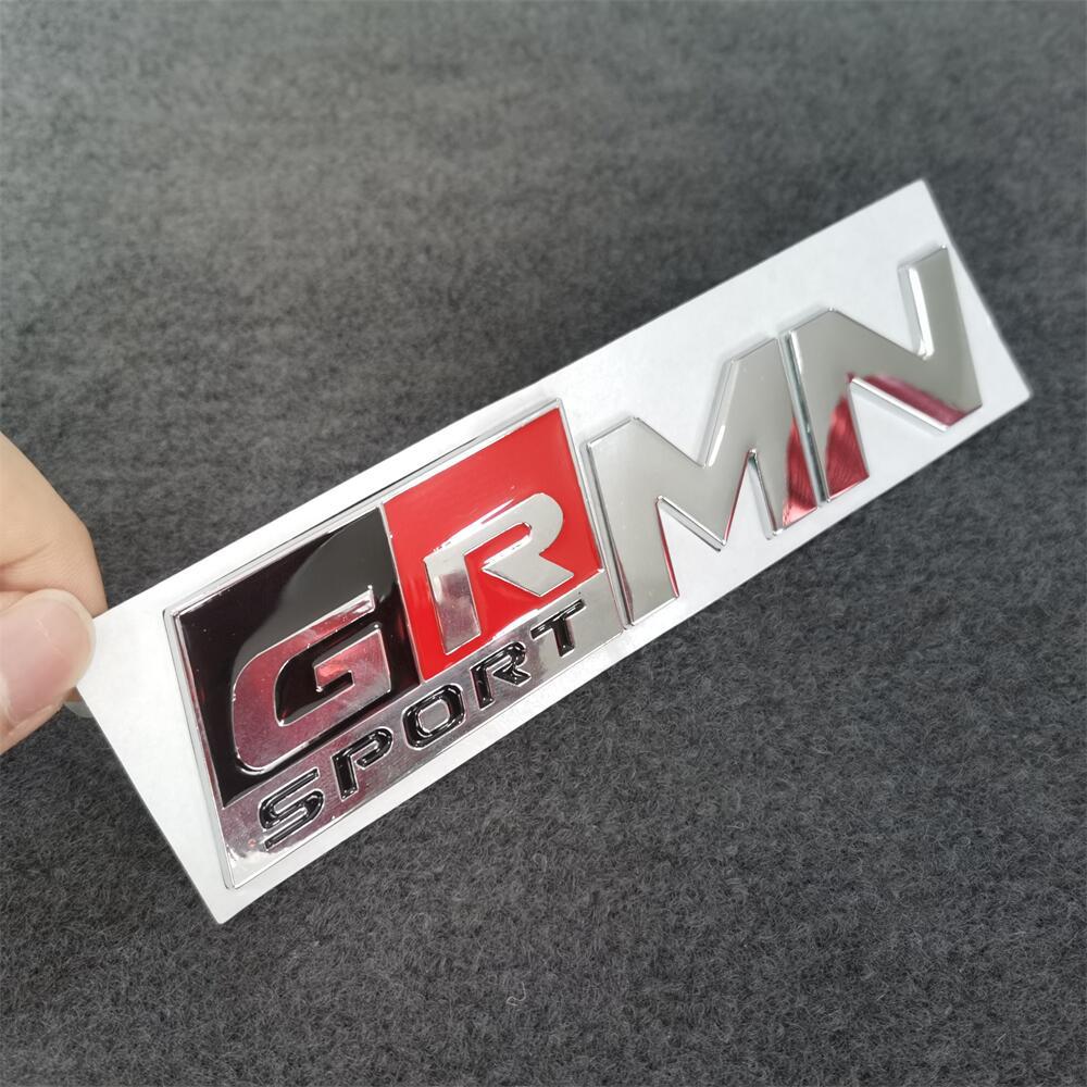 Toyota GR Racing Badge Trunk Emblem