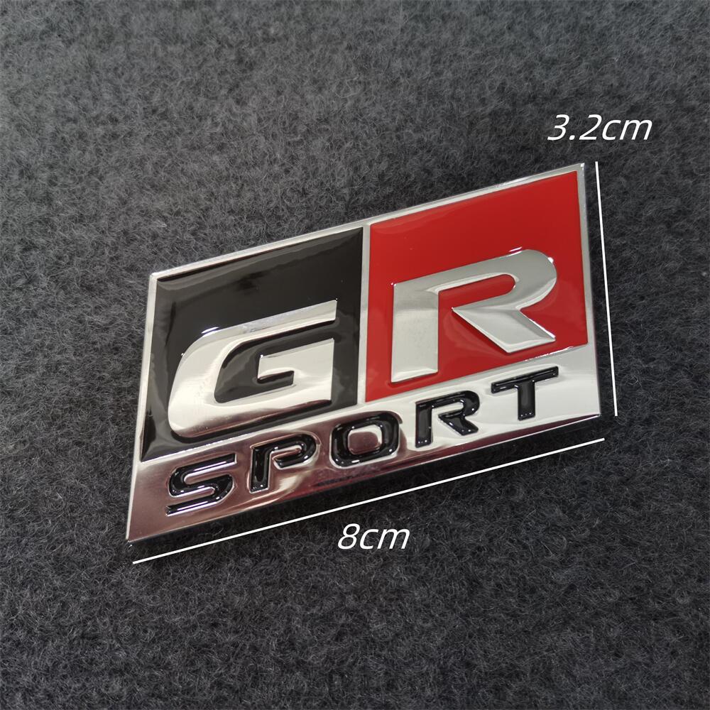 Toyota GR Racing Badge Trunk Emblem