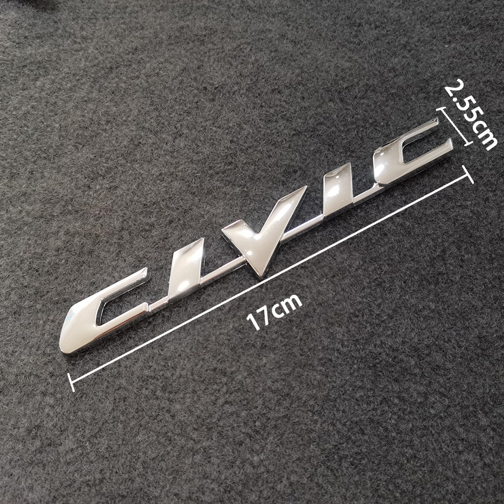 Honda Civic Badge Trunk Emblem