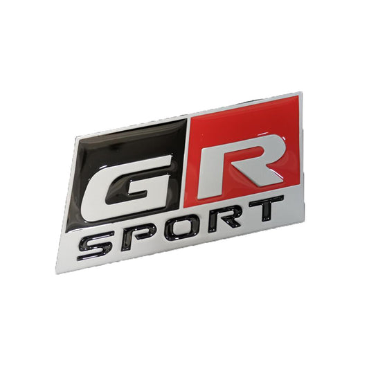 GR Racing Car Badge Trunk Emblem