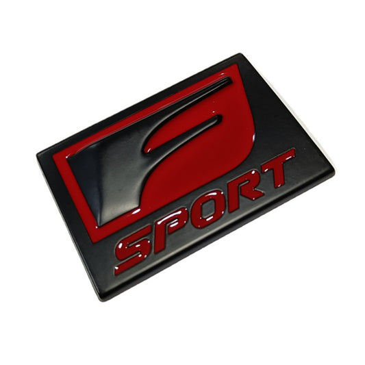 F-Sport Car Emblem Decal for Lexus RC-F IS-F LC500 F-Sport Racing Car Badge Emblem