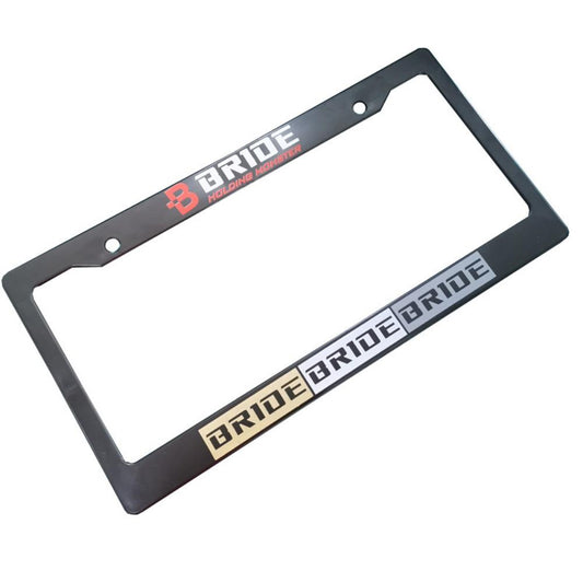 2PCS (A Pair) BRIDE License Plate Frame JDM License Plate Frame Bride License Plate Frame